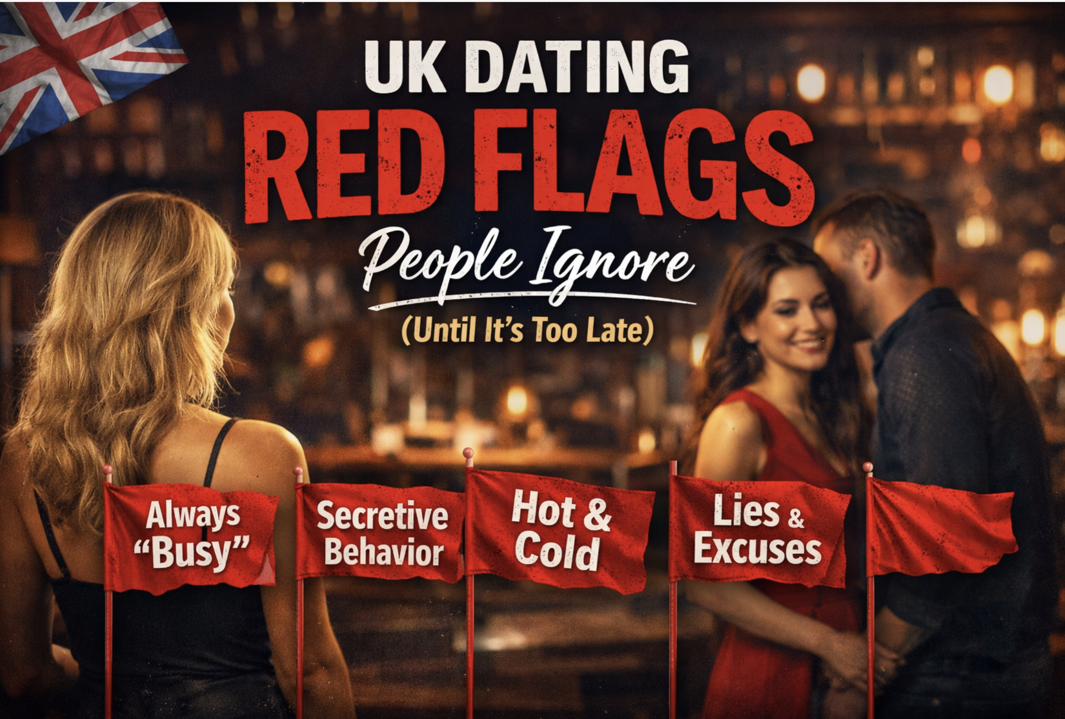 UK Dating Red Flags People Ignore (Until It’s Too Late)