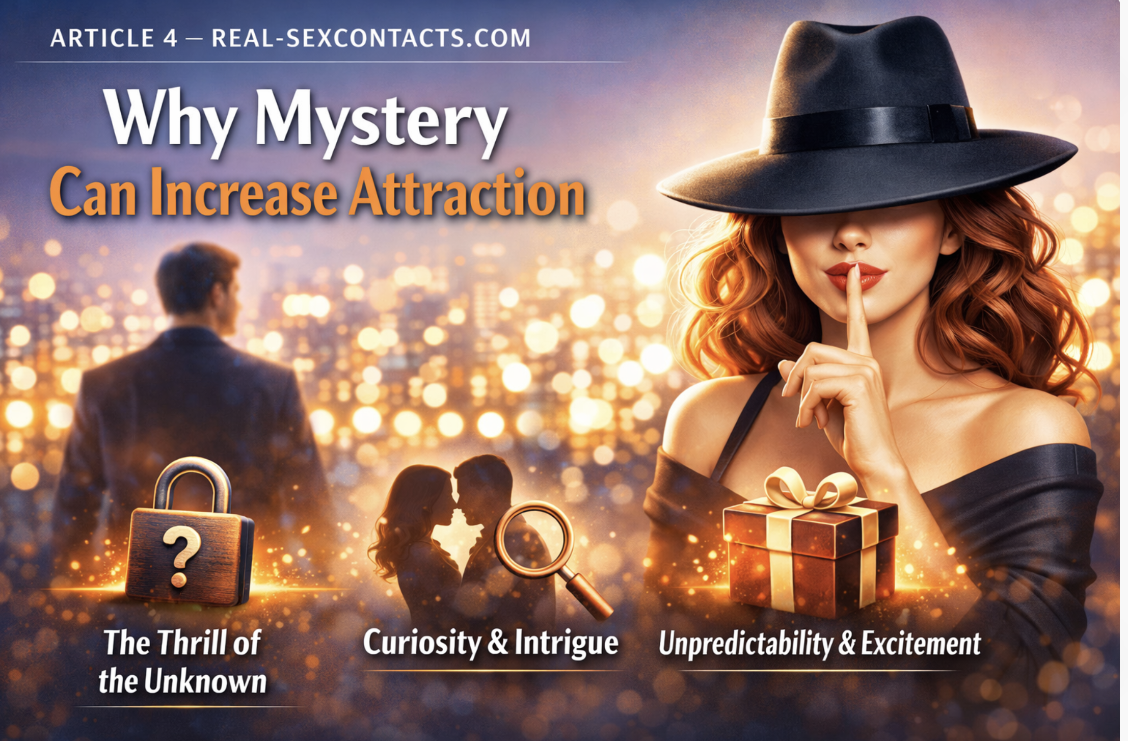 Why Mystery Can Increase Attraction. (Psychology of Attraction)