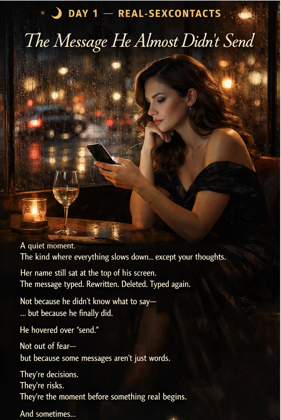 The Message He Almost Didn’t Send