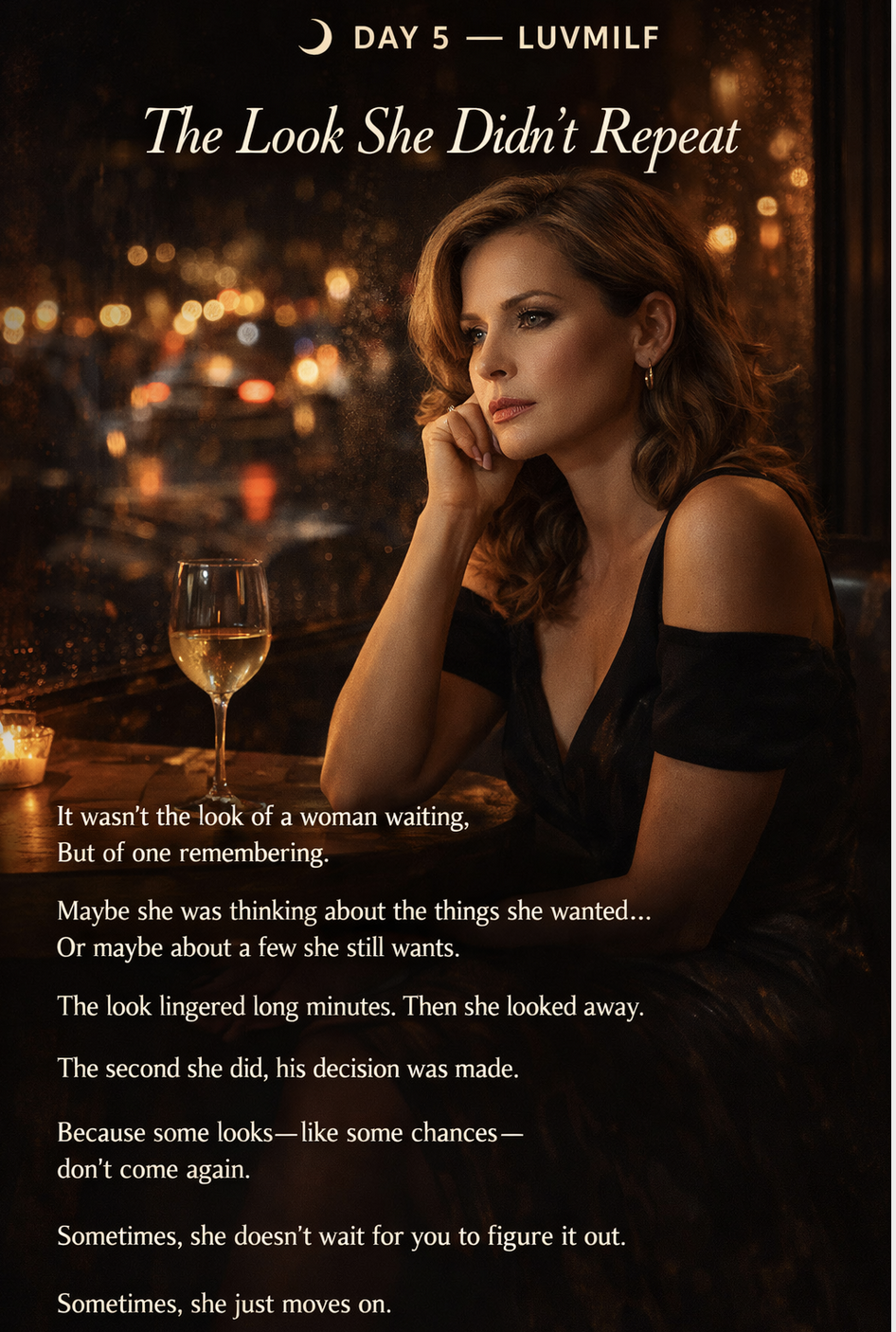 The Look She Didn’t Repeat