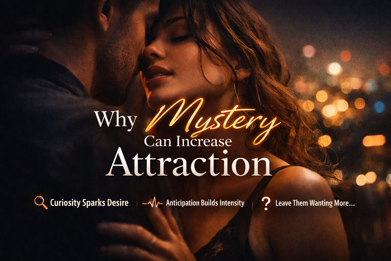 🔥 Why Mystery Can Increase Attraction