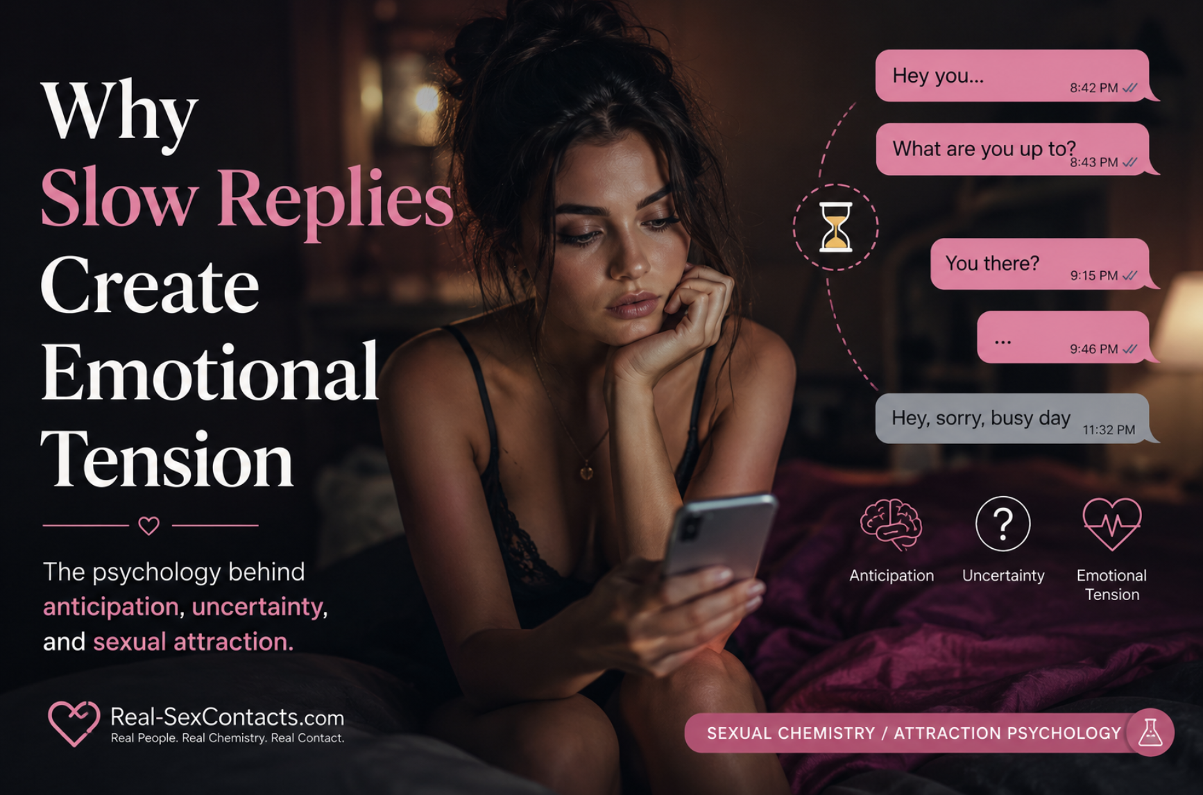 Why Slow Replies Create Emotional Tension in Online Dating