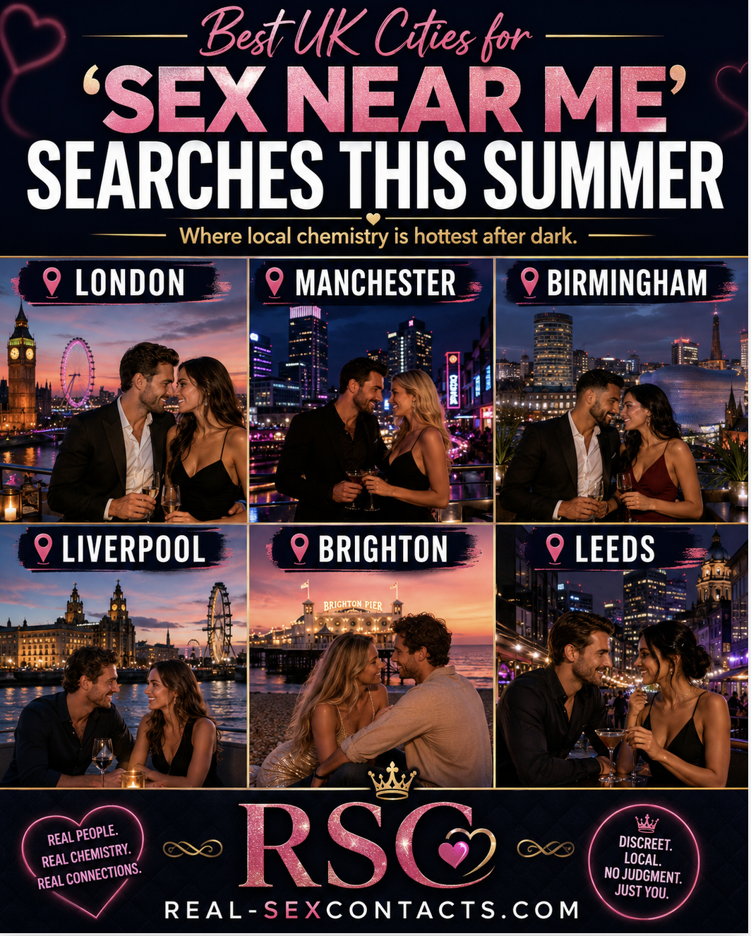 Best UK Cities for “Sex Near Me” Searches This Summer