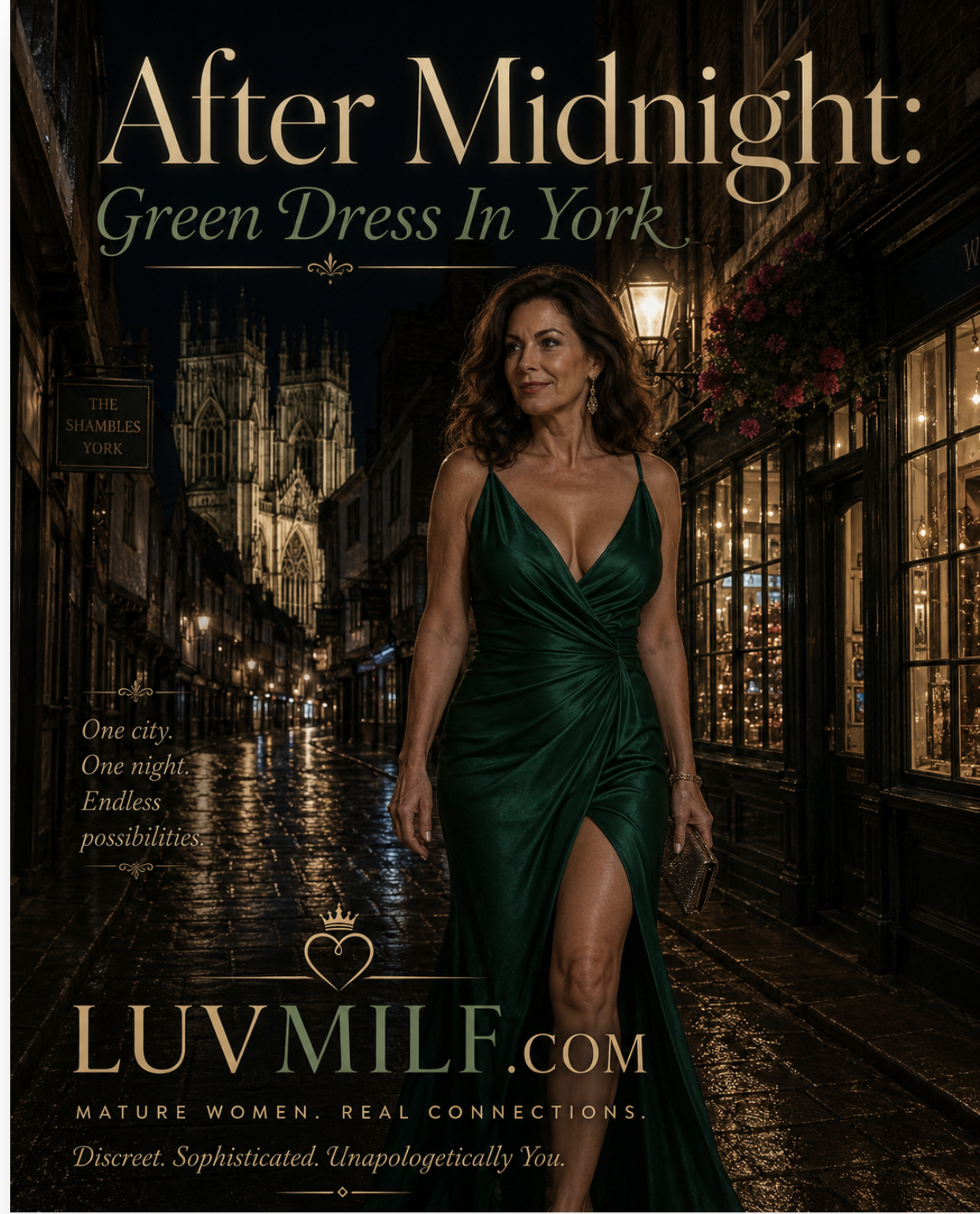 After Midnight: Green Dress In York