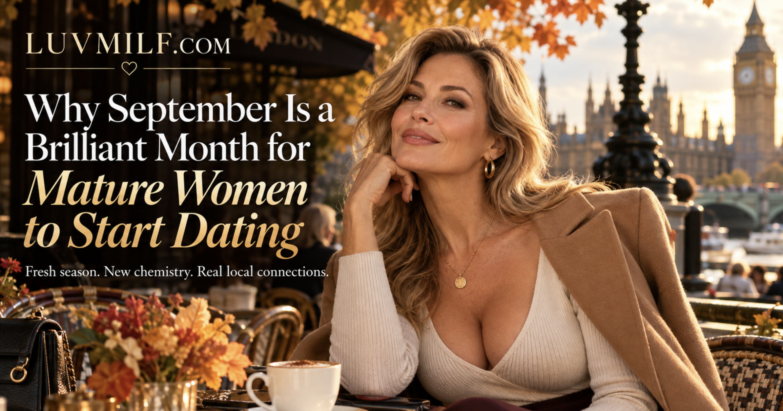 Why September Is a Brilliant Month for Mature Women to Start Dating