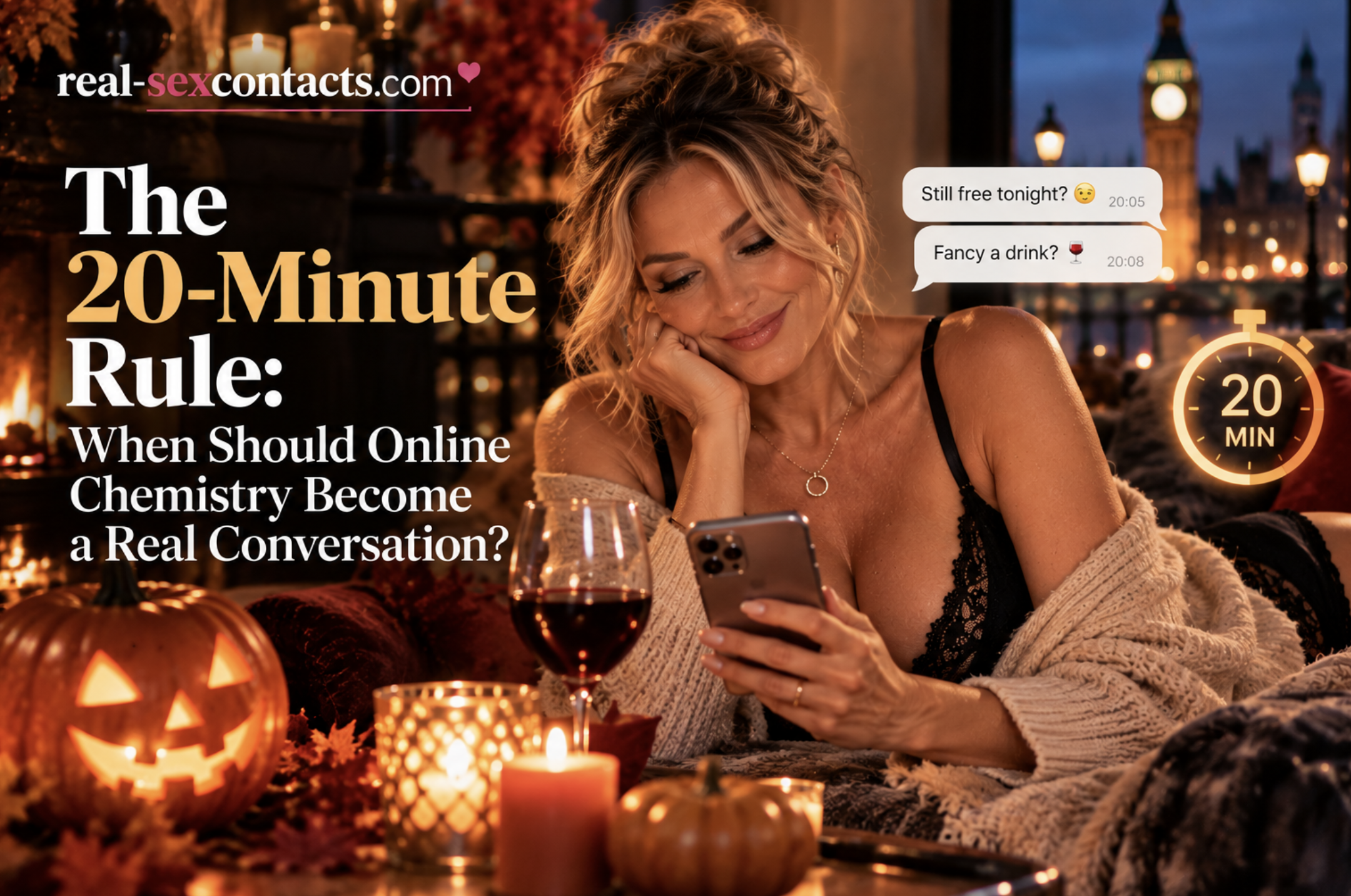 The 20-Minute Rule: When Should Online Chemistry Become a Real Conversation?