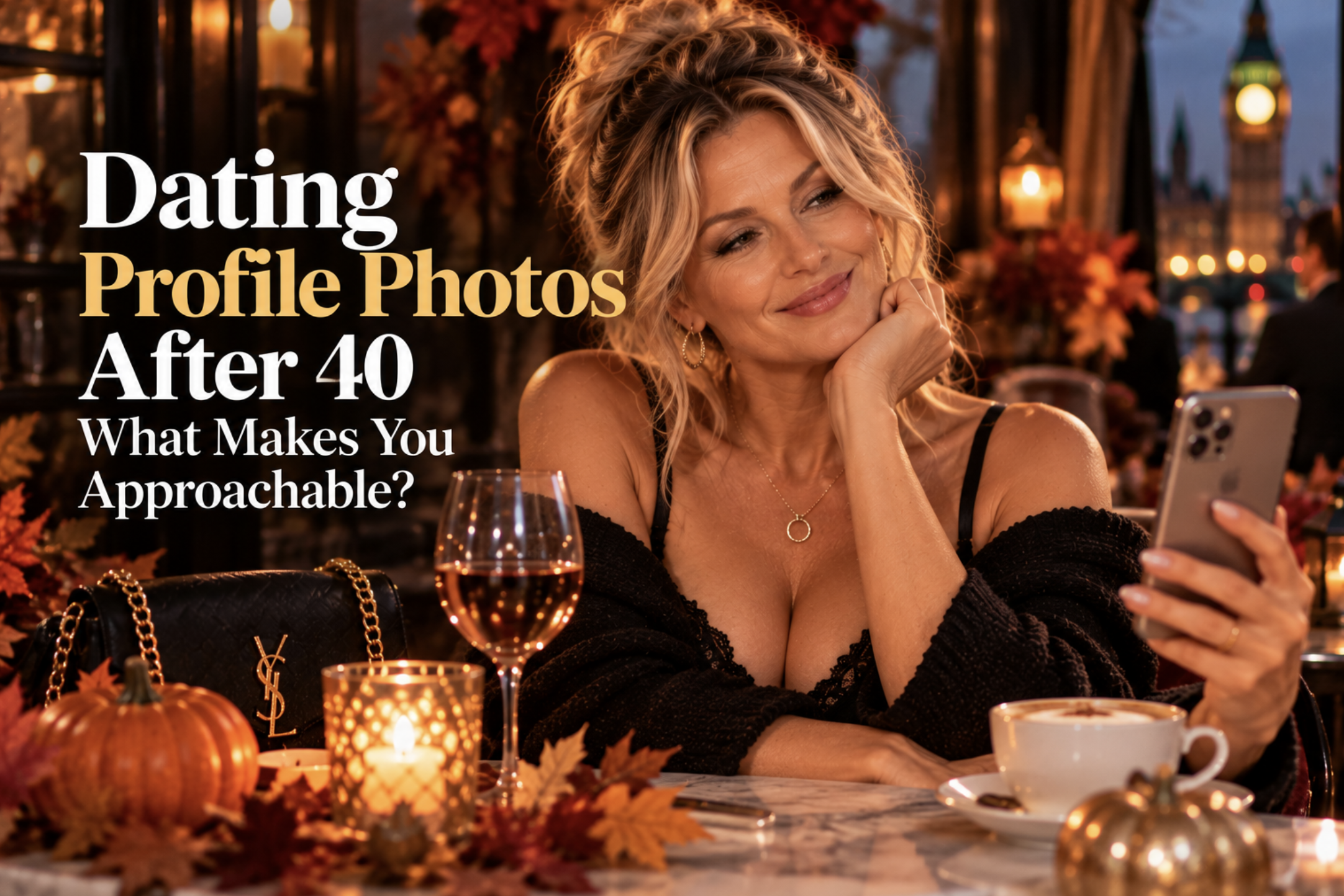 The Profile Photo Problem After 40: What Actually Makes Someone Look Approachable?