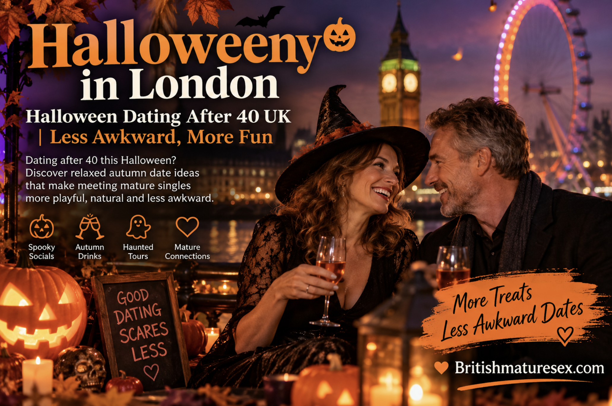Halloween Dating After 40: Less Awkward, More Fun
